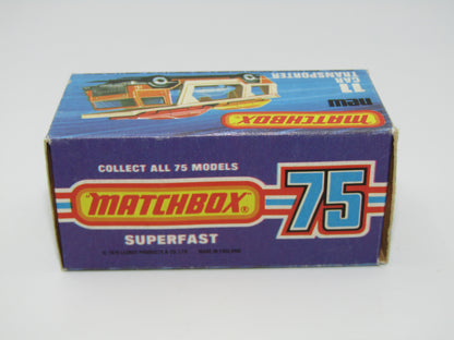 Matchbox Superfast 11C Car Transporter NO WINDOWS