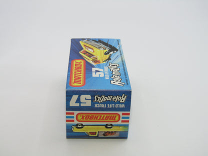 Matchbox Superfast 57C Wild Life Truck Orange Lion Amber Canopy