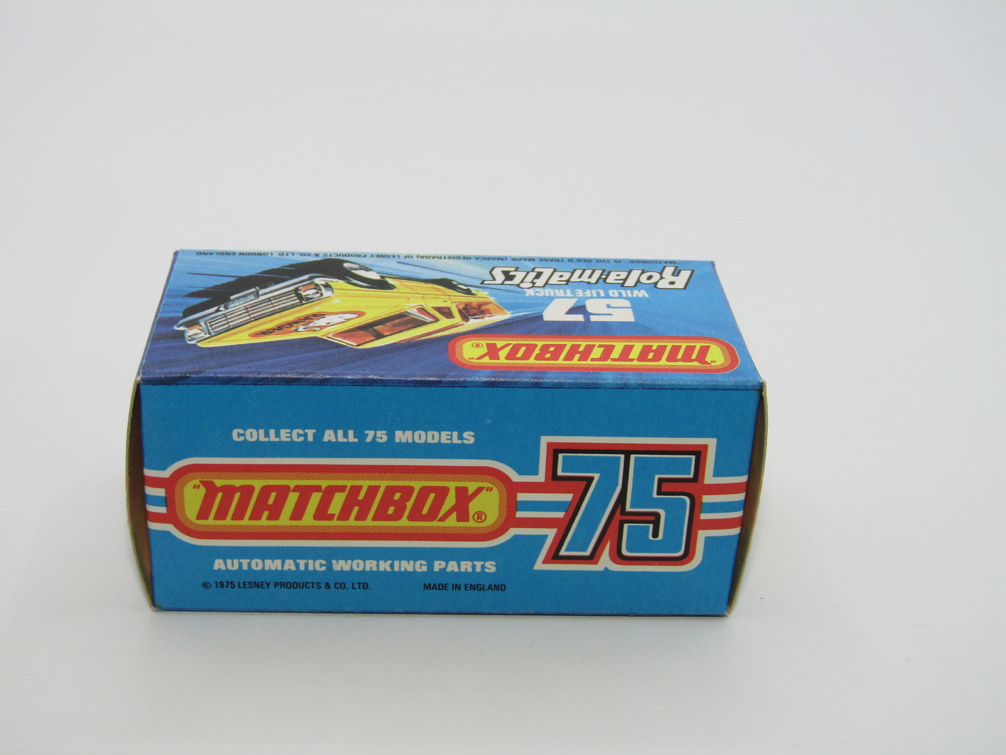 Matchbox Superfast 57C Wild Life Truck Orange Lion Amber Canopy
