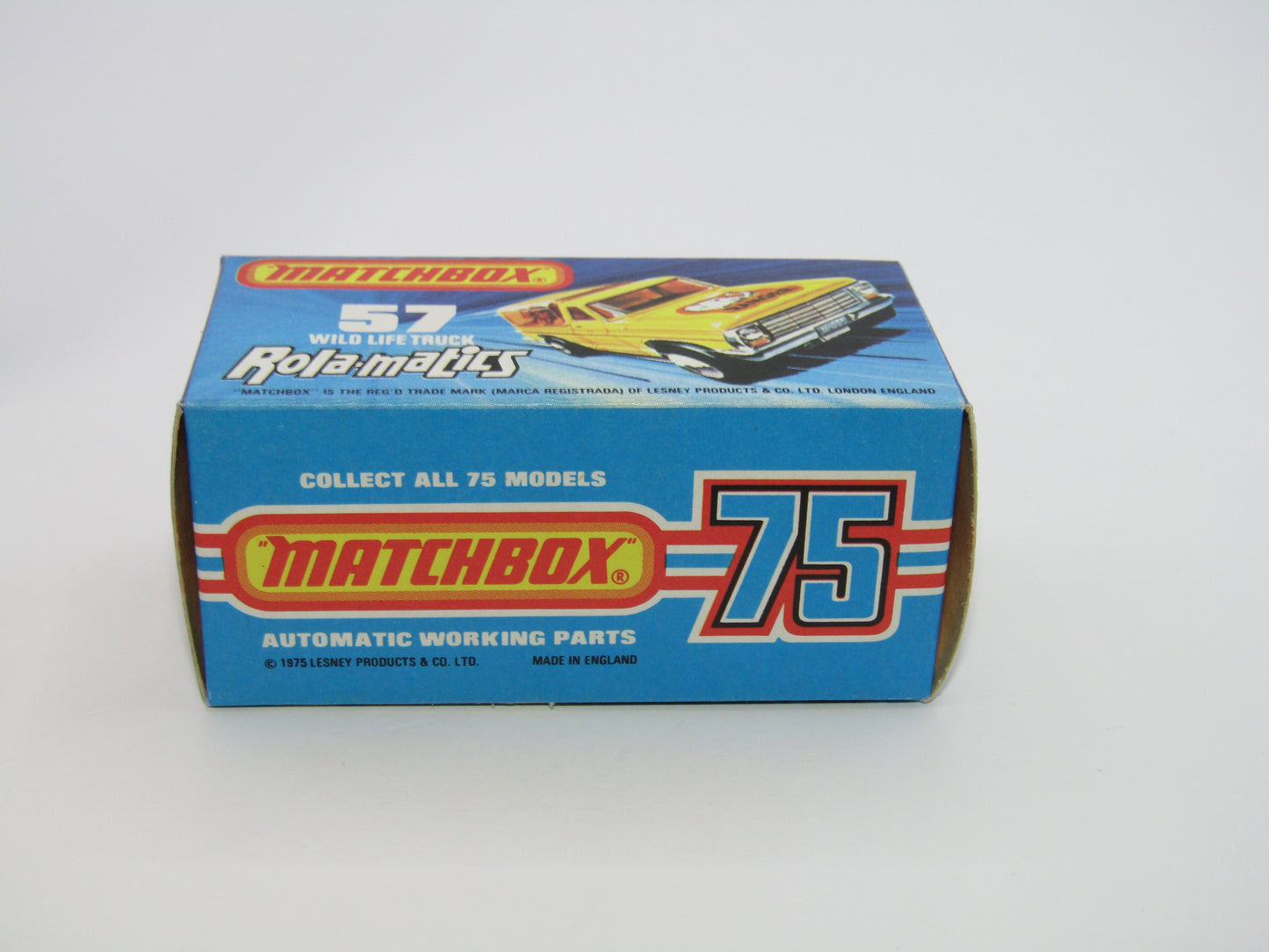 Matchbox Superfast 57C Wild Life Truck Orange Lion Amber Canopy