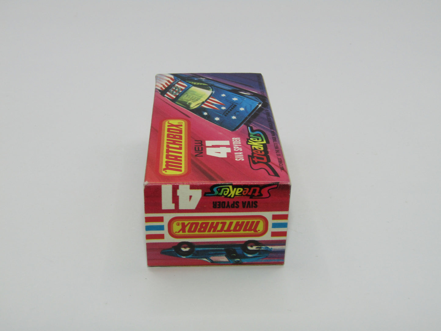 Matchbox Superfast 41B Siva Spyder Streakers Light Metallic Blue