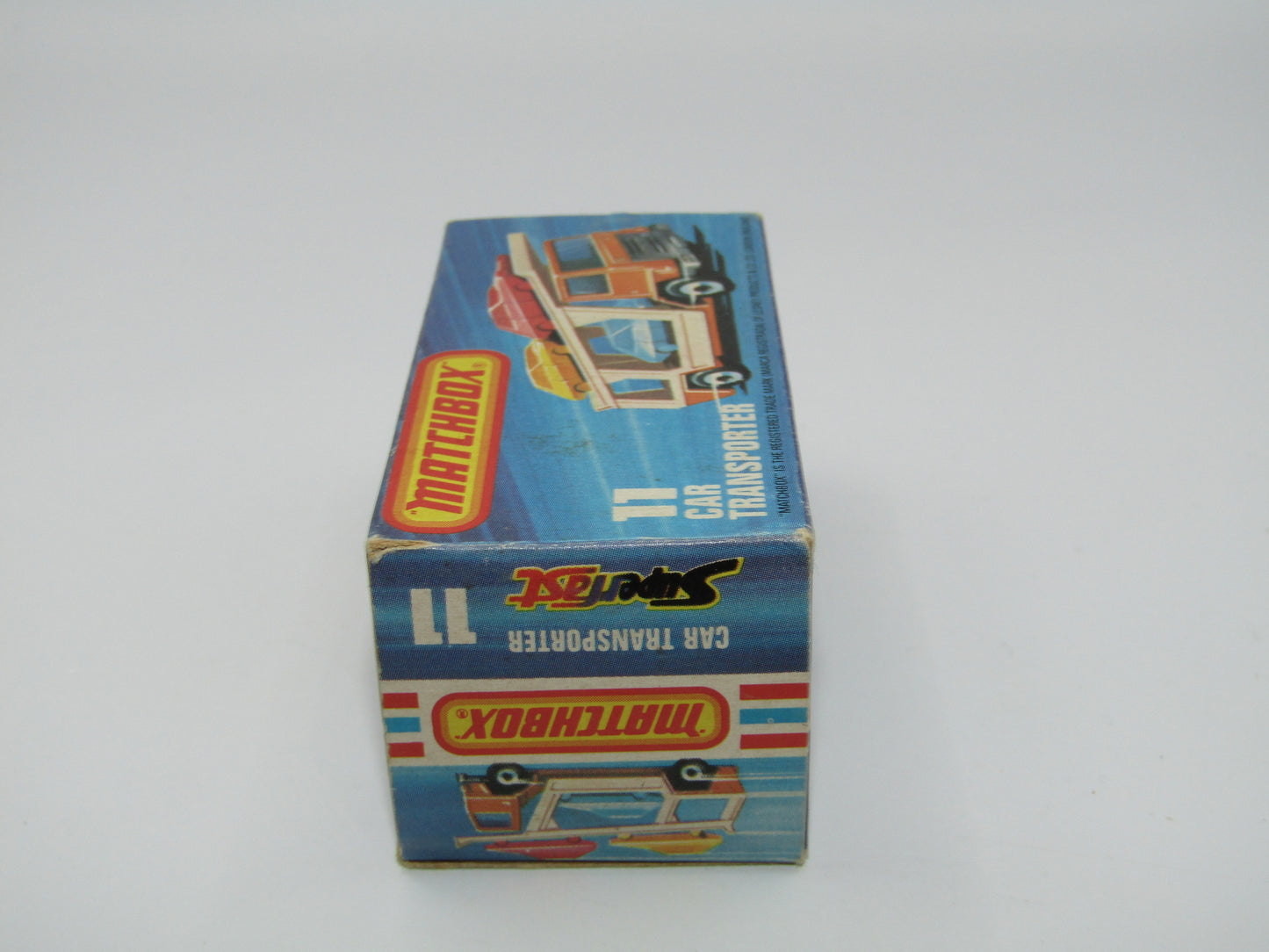 Matchbox Superfast 11C Car Transporter GREEN Windows