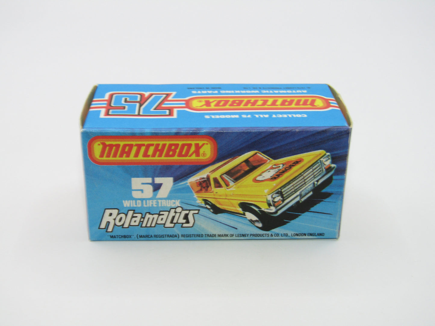 Matchbox Superfast 57C Wild Life Truck Brown Lion CLEAR Canopy