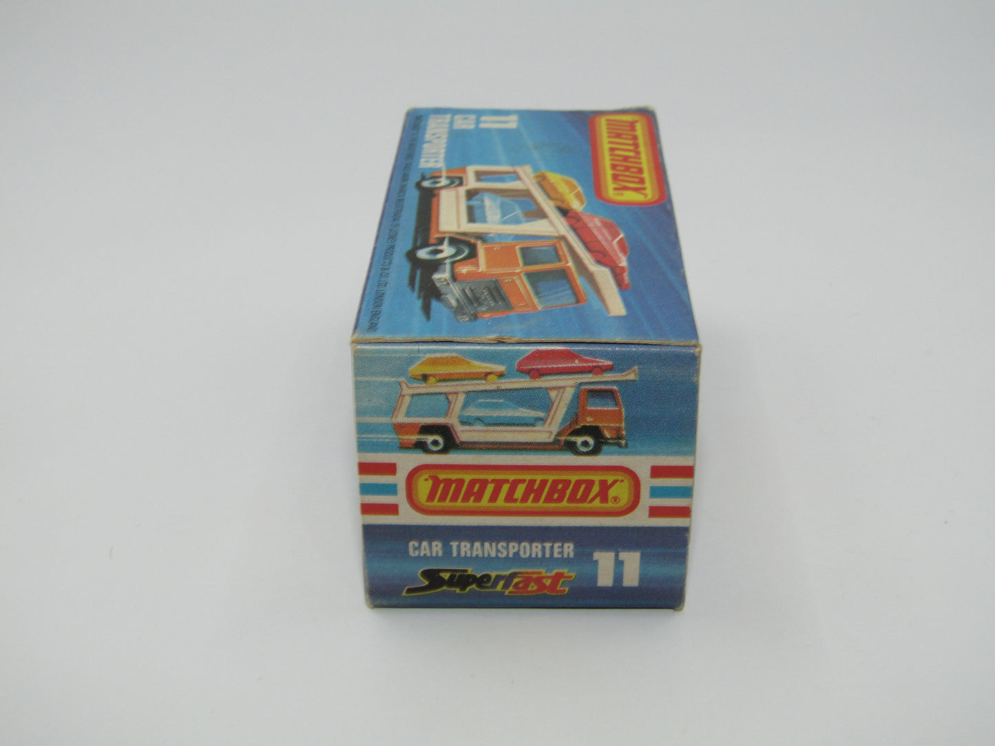 Matchbox Superfast 11C Car Transporter GREEN Windows