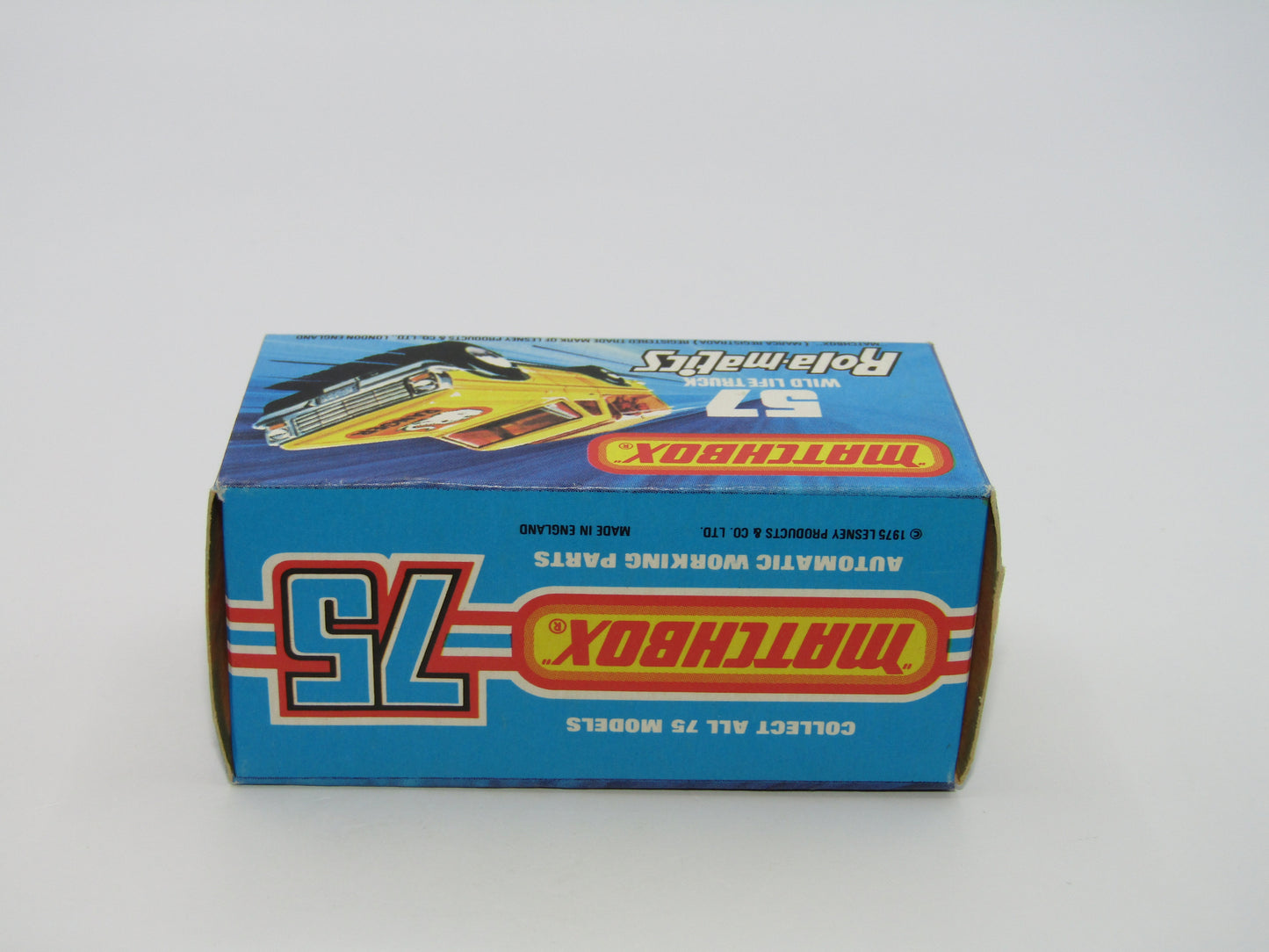 Matchbox Superfast 57C Wild Life Truck Brown Lion CLEAR Canopy