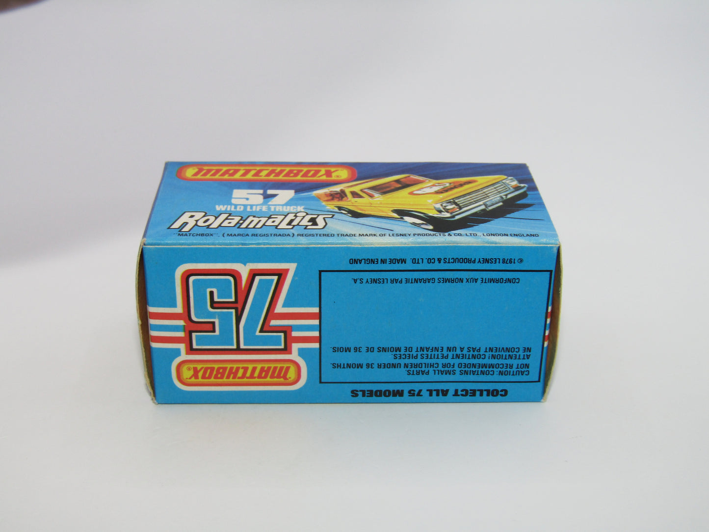Matchbox Superfast 57C Wild Life Truck Brown Lion CLEAR Canopy