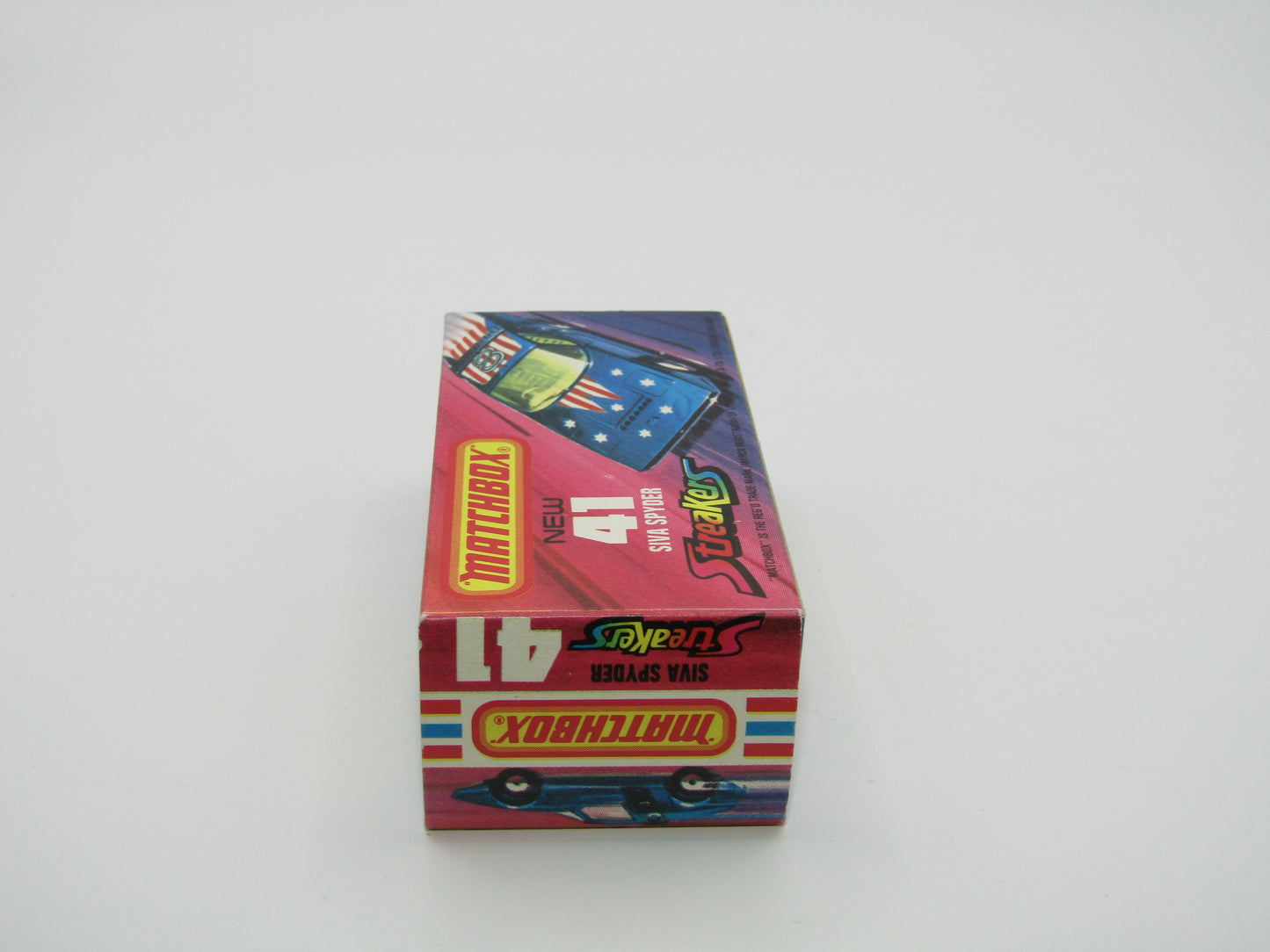 Matchbox Superfast 41B Siva Spyder Streakers Dark Metallic Blue
