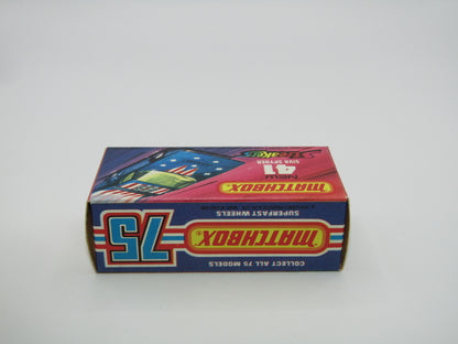 Matchbox Superfast 41B Siva Spyder Streakers Dark Metallic Blue