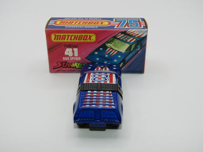 Matchbox Superfast 41B Siva Spyder Streakers 5 Spoke NARROW Wheels