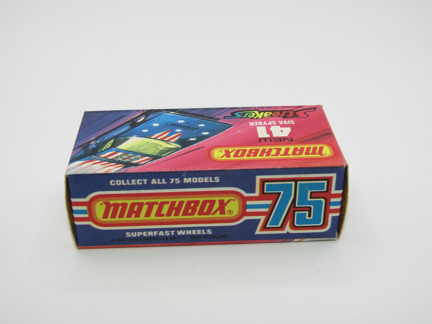Matchbox Superfast 41B Siva Spyder Streakers 5 Spoke NARROW Wheels