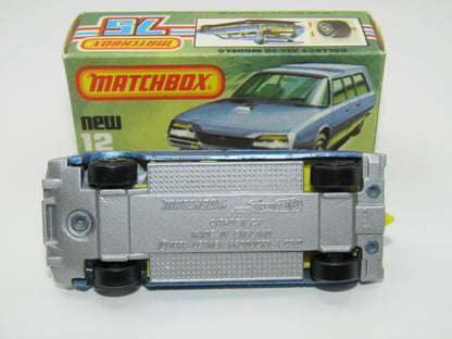 Matchbox Superfast 12C Citroen CX YELLOW Interior
