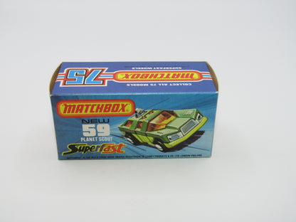 Matchbox Superfast 59C Planet Scout Avacado AMBER Windows