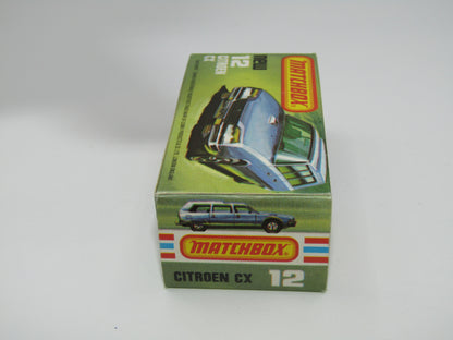 Matchbox Superfast 12C Citroen CX YELLOW Interior
