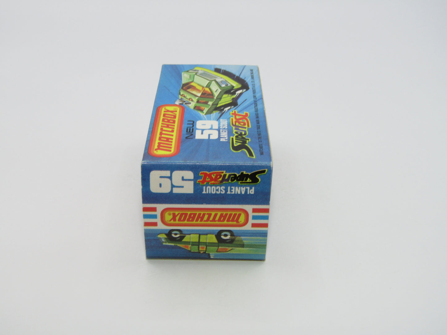 Matchbox Superfast 59C Planet Scout Avacado AMBER Windows
