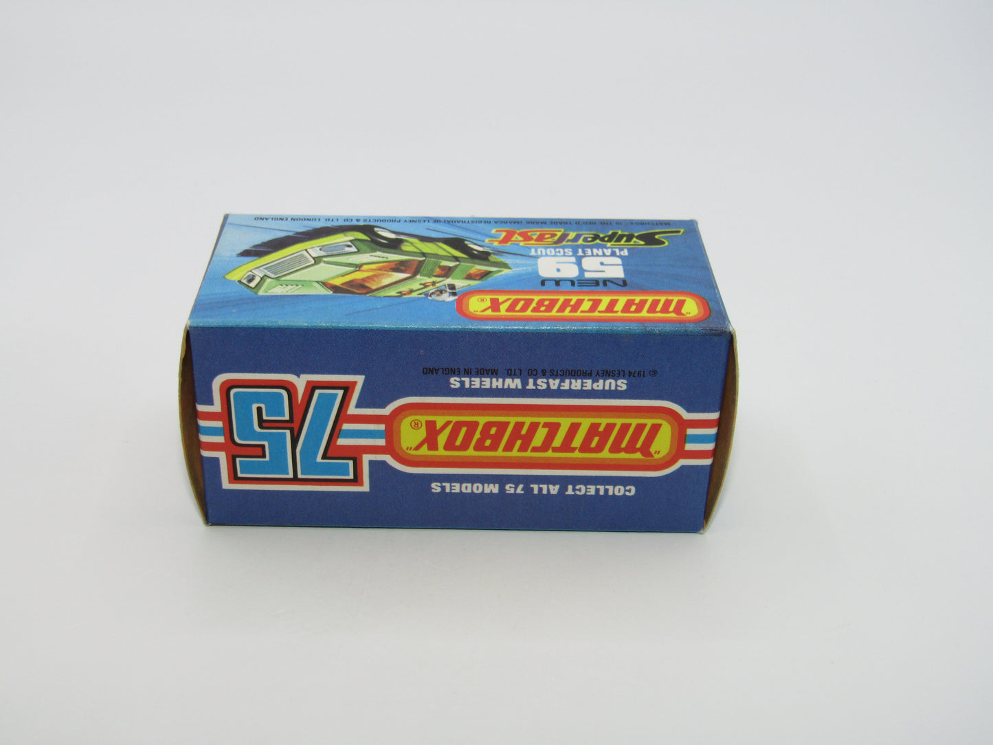 Matchbox Superfast 59C Planet Scout Avacado AMBER Windows