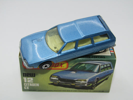Matchbox Superfast 12C Citroen CX CREAM Interior
