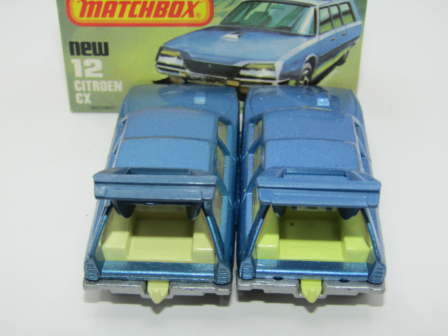 Matchbox Superfast 12C Citroen CX CREAM Interior