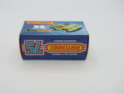 Matchbox Superfast 59C Planet Scout Avacado AMBER Windows