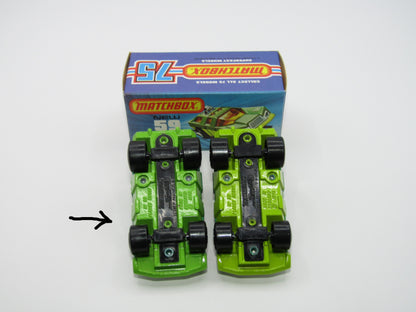 Matchbox Superfast 59C Planet Scout DARK GREEN base