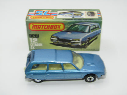Matchbox Superfast 12C Citroen CX CREAM Interior