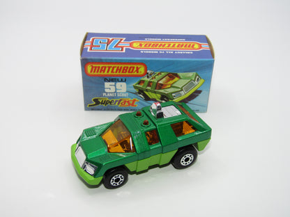 Matchbox Superfast 59C Planet Scout DARK GREEN base