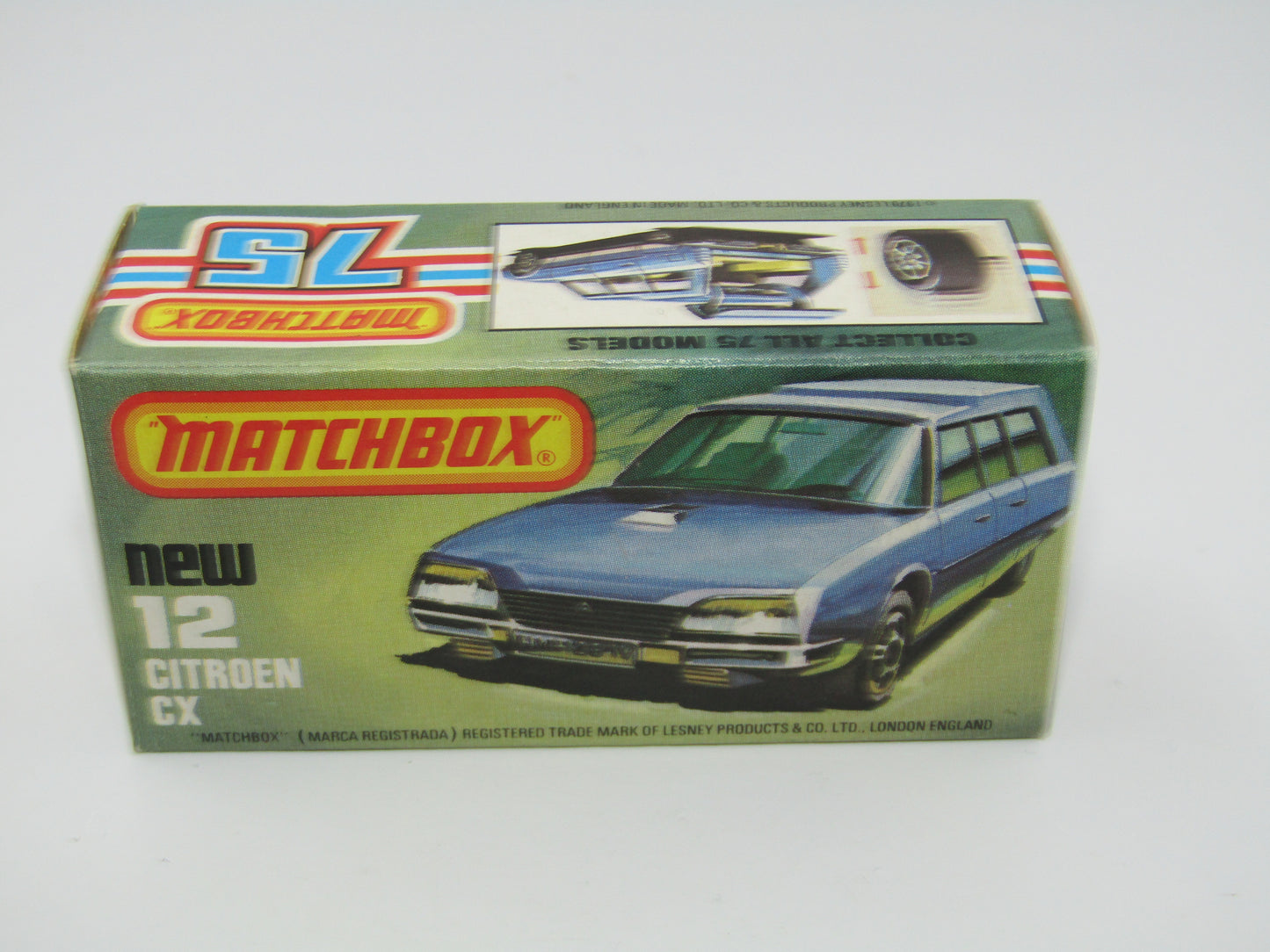 Matchbox Superfast 12C Citroen CX CREAM Interior