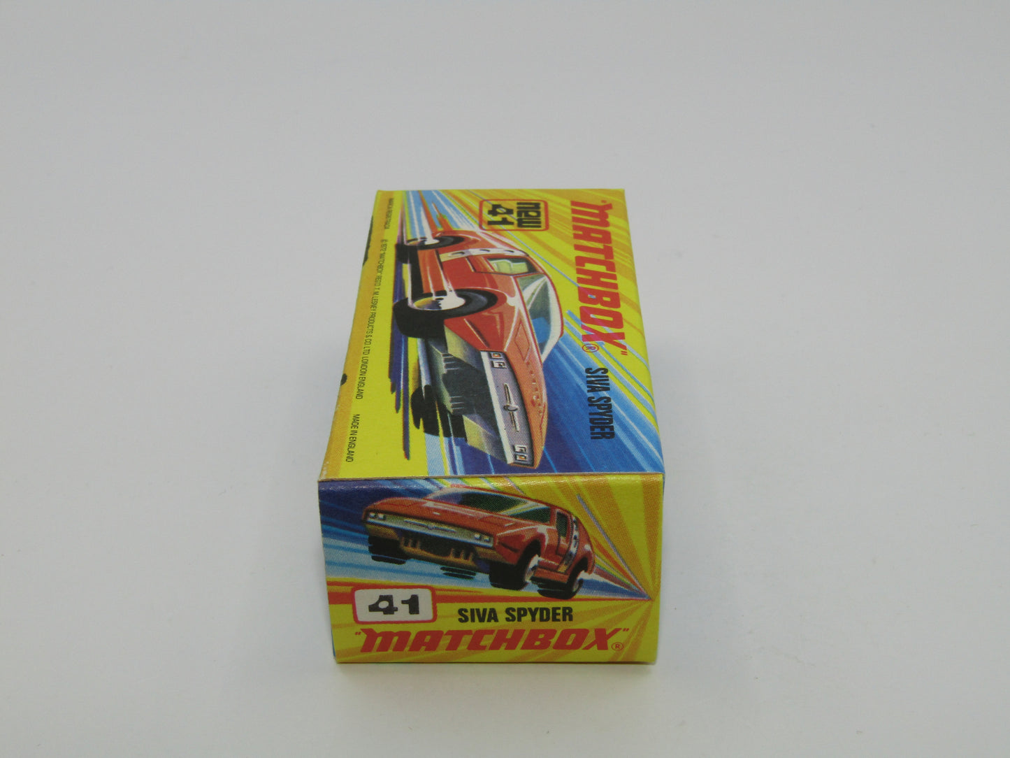 Matchbox Superfast RN VIII Black Widow Black Windows
