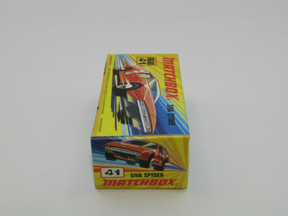 Matchbox Superfast RN VIII Black Widow Black Windows