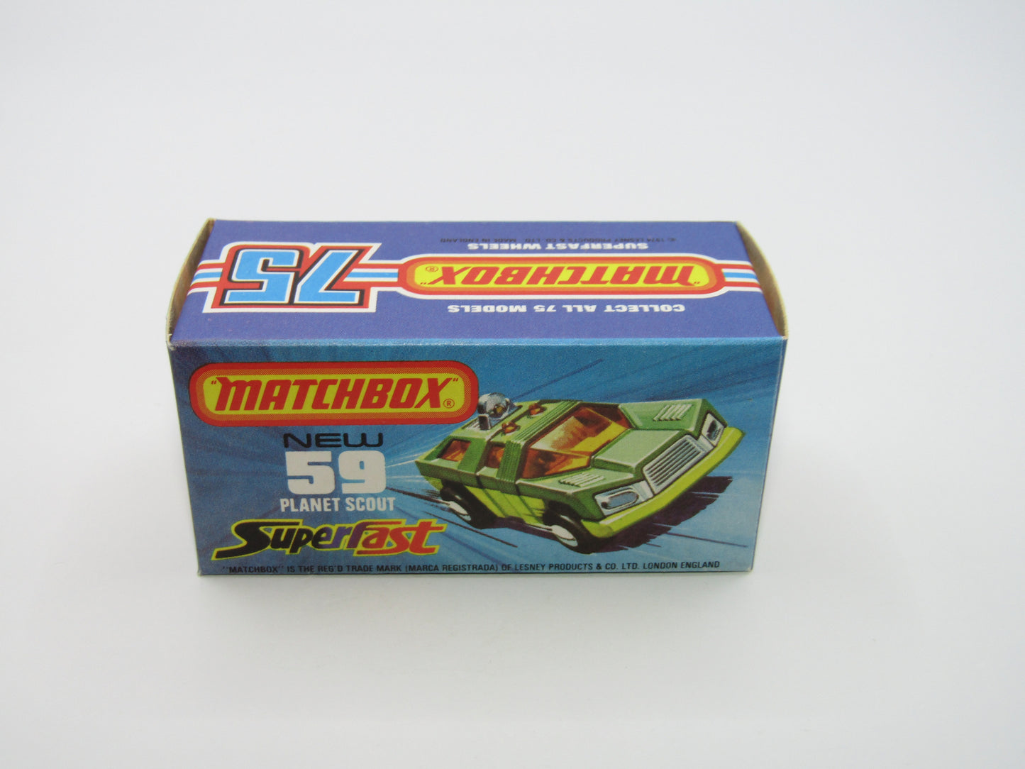 Matchbox Superfast 59C Planet Scout DARK GREEN base