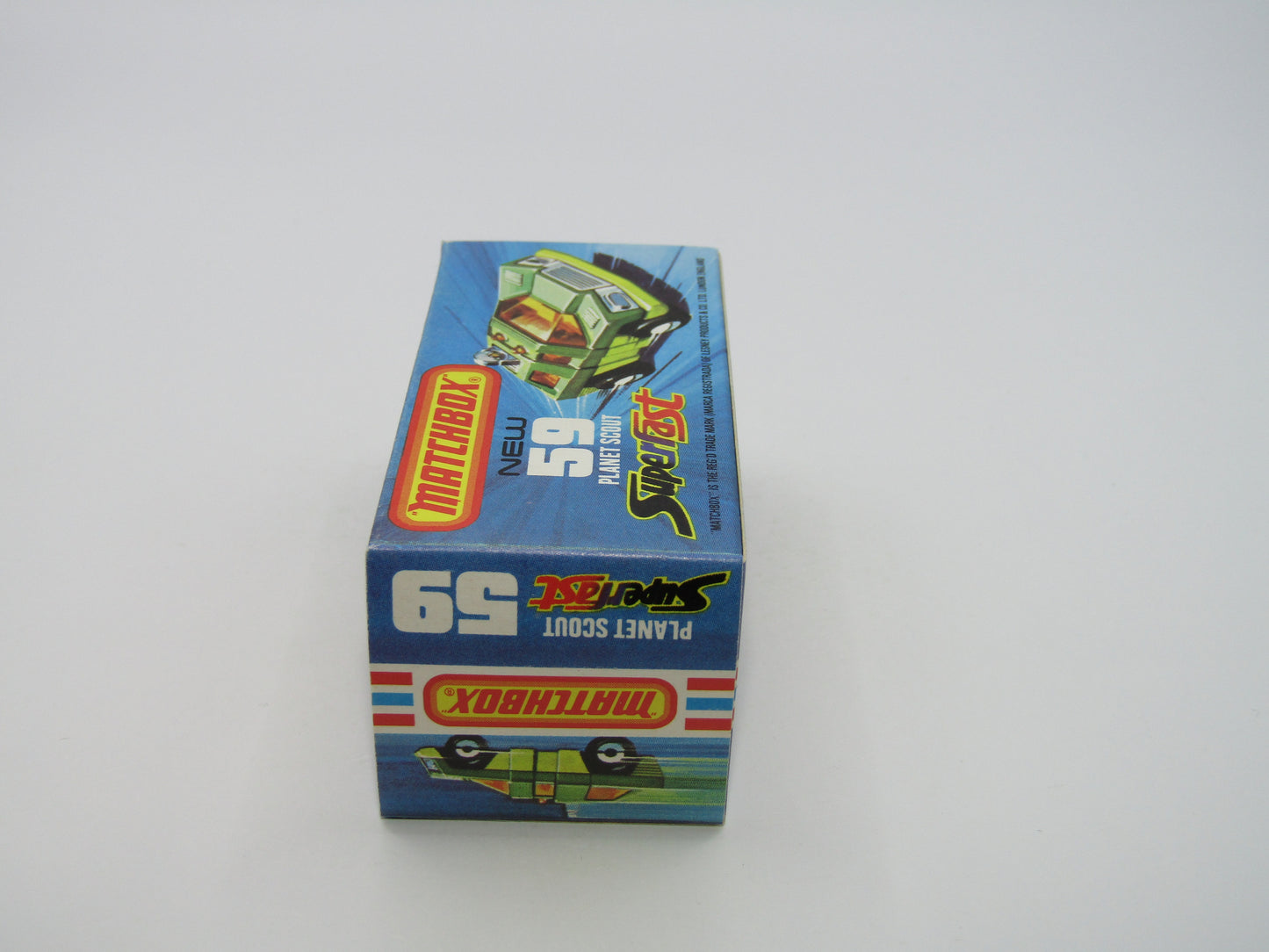 Matchbox Superfast 59C Planet Scout DARK GREEN base
