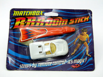 Matchbox Superfast Brrroom Stick Issue White Porsche 910