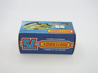 Matchbox Superfast 59C Planet Scout Metallic Green LIGHT AMBER Windows