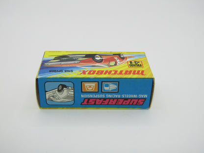 Matchbox Superfast RN VIII Black Widow CLEAR Windows