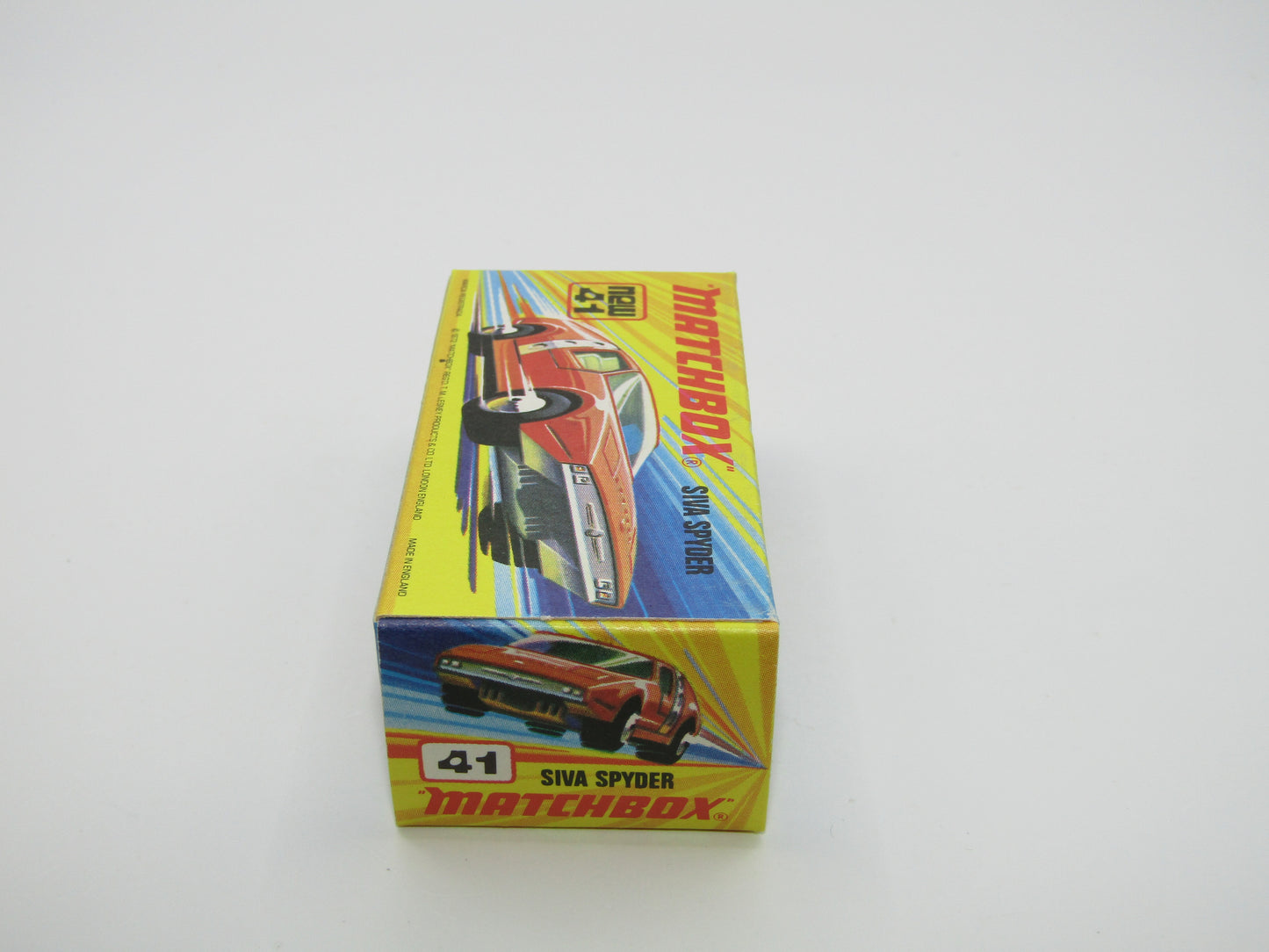Matchbox Superfast RN VIII Black Widow CLEAR Windows
