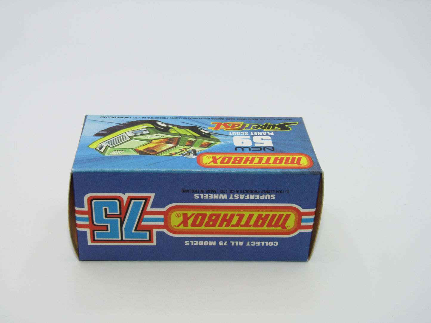 Matchbox Superfast 59C Planet Scout Metallic Green Apple Green Base