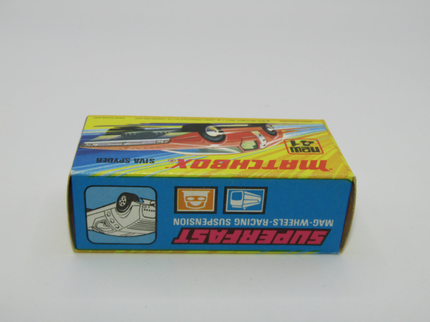 Matchbox Superfast 41B Siva Spyder Bronze IVORY Interior