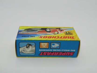 Matchbox Superfast 41B Siva Spyder Bronze IVORY Interior