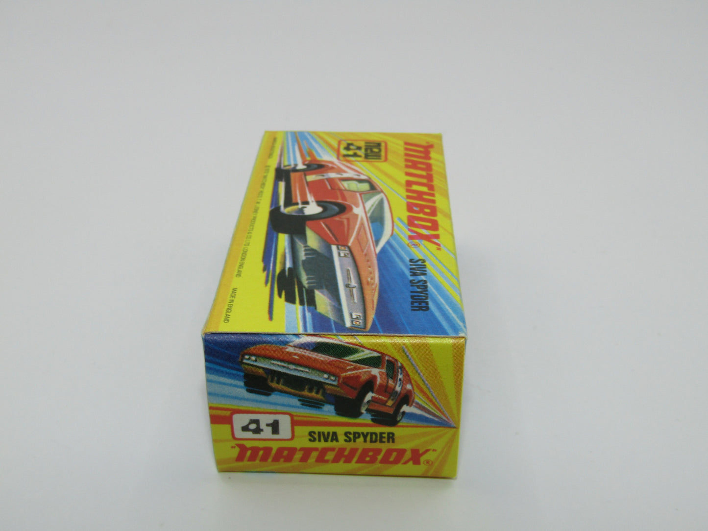 Matchbox Superfast 41B Siva Spyder Bronze IVORY Interior