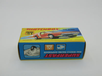 Matchbox Superfast 41B Siva Spyder Bronze IVORY Interior