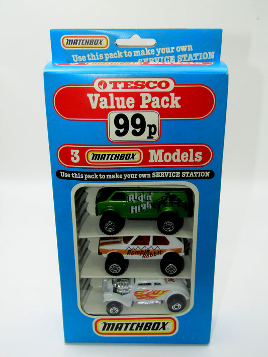 Matchbox Superfast Tesco MP-4 Value Pack of 3 Hard to find models