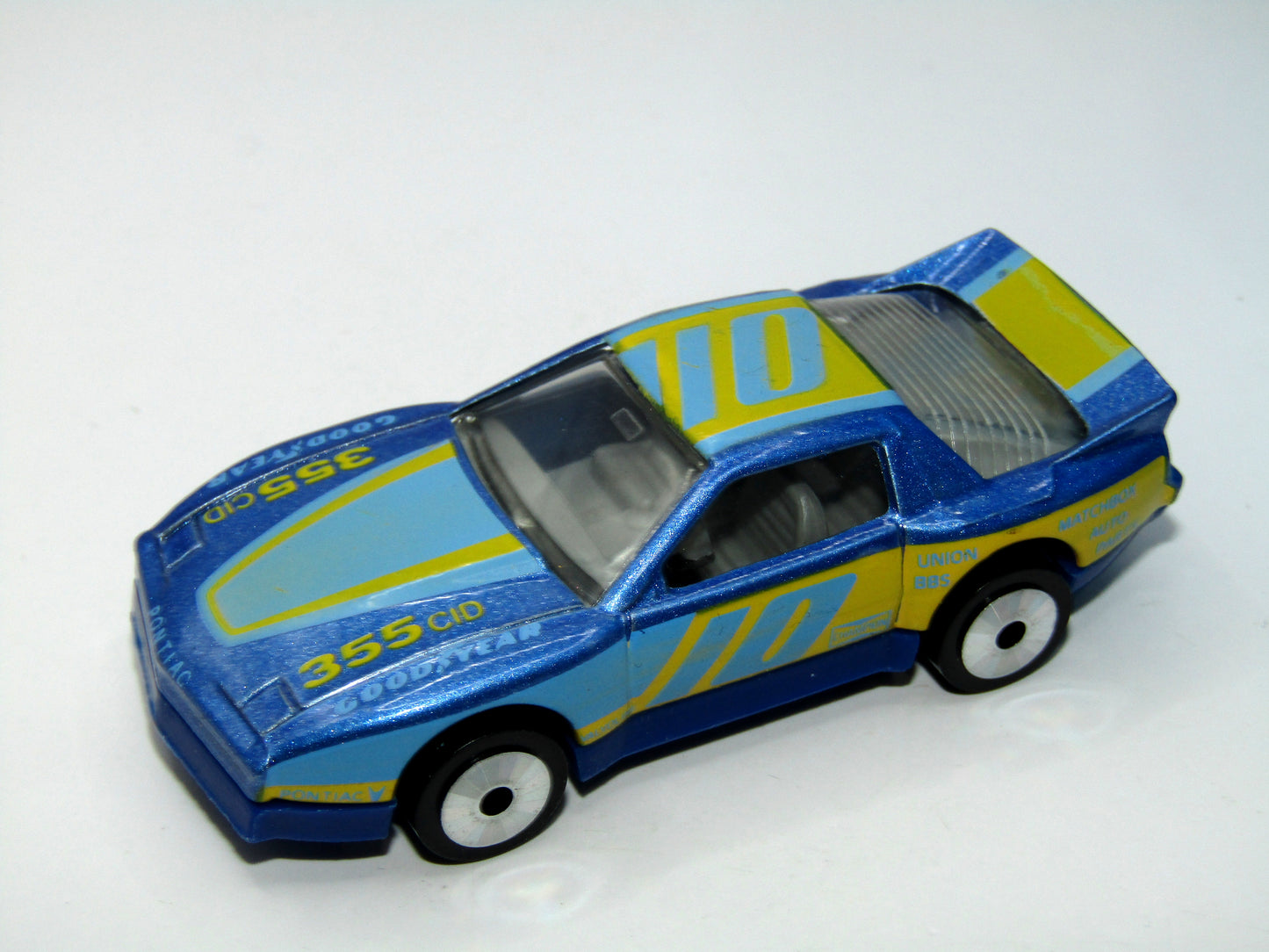Matchbox Superfast Lasers LW-18 Pontiac Firebird PLASTIC BASE