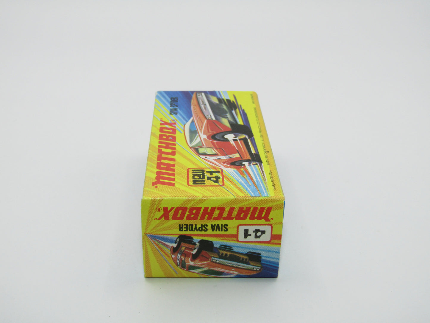 Matchbox Superfast 41B Siva Spyder Bronze NARROW 4 SPOKE Wheels