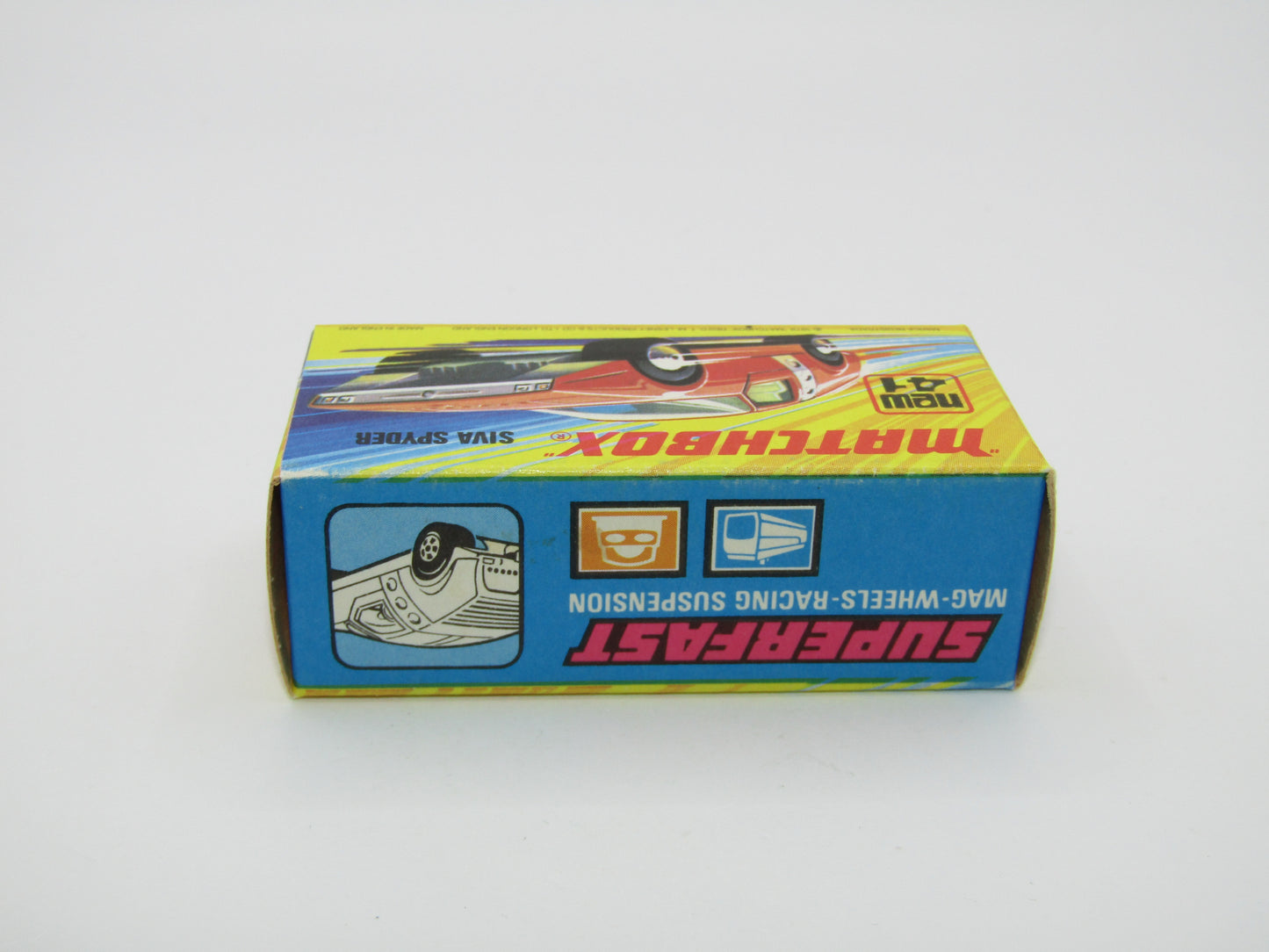 Matchbox Superfast 41B Siva Spyder Bronze NARROW 4 SPOKE Wheels