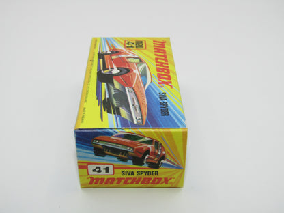 Matchbox Superfast 41B Siva Spyder Bronze NARROW 4 SPOKE Wheels