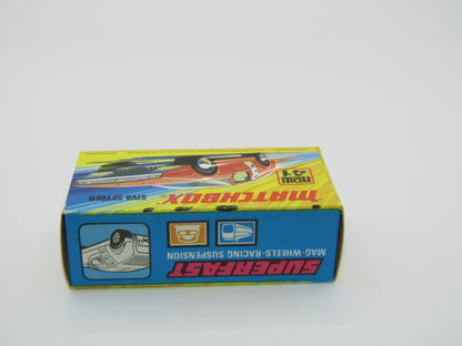 Matchbox Superfast 41B Siva Spyder Bronze CHROME STRAP