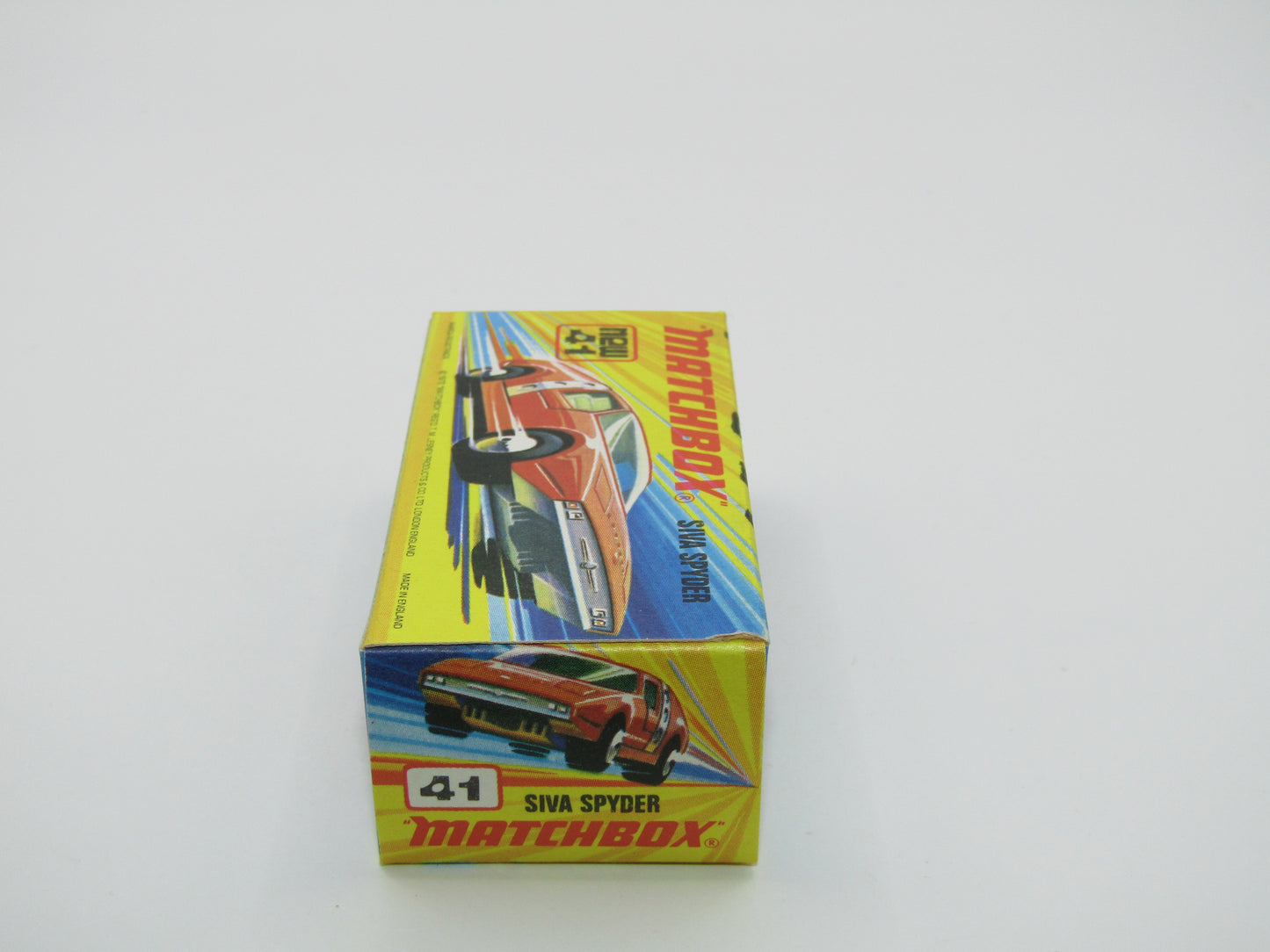 Matchbox Superfast 41B Siva Spyder Bronze CHROME STRAP
