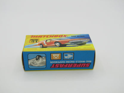Matchbox Superfast 41B Siva Spyder Bronze CHROME STRAP