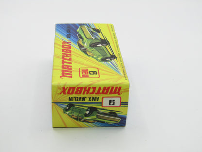 Matchbox Superfast 9B AMX Javelin RED - SILVER BASE
