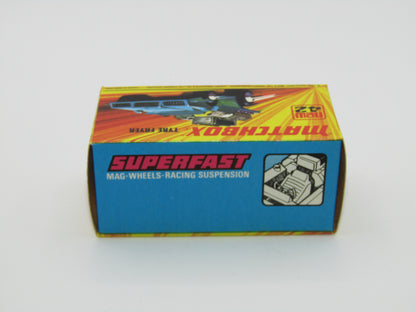 Matchbox Superfast 42B Tyre Fryer DARK Metallic Blue