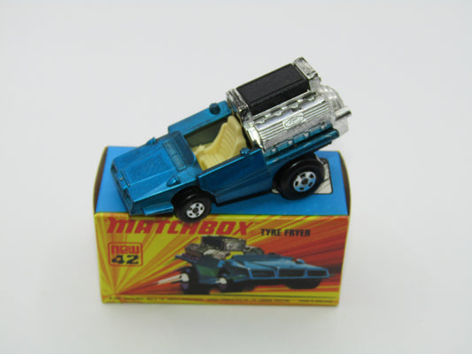 Matchbox Superfast 42B Tyre Fryer PALE CREAM Interior